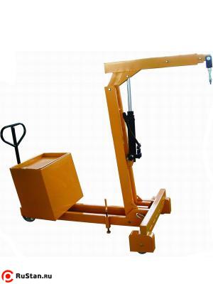 Кран гидравлический c противовесом Гусек, TOR 0,55 т, h подъема 380–2660 мм фото №1