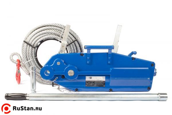Лебедка рычажная тросовая TOR МТМ 3200, 3,2 т, L=12м фото №1