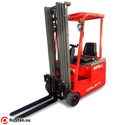 Мини Электропогрузчик OXLIFT MPX15 h3 3500 мм  с боковым смещением каретки фото №1