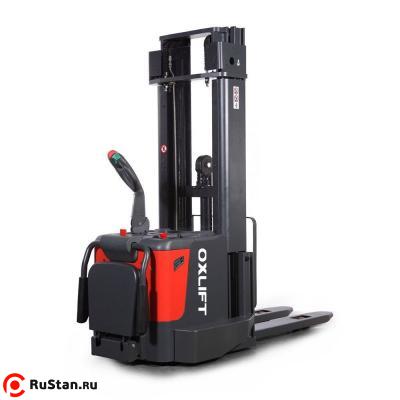 Самоходный штабелер с платформой оператора OXLIFT Premium PS 1546 1500 кг 4.6 м FFL фото №1