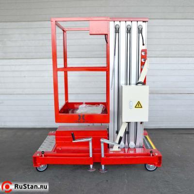 Телескопический Одномачтовый Подъемник ZX-1-060 OXLIFT 6000 мм 125 кг фото №2 Телескопический Одномачтовый Подъемник ZX-1-060 OXLIFT 6000 мм 125 кг фото №2