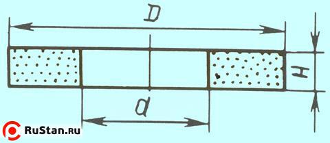 Круг ПП 450х 63х203 25А 40 СМ2  (WA  F46 L) (ВАЗ) фото №1