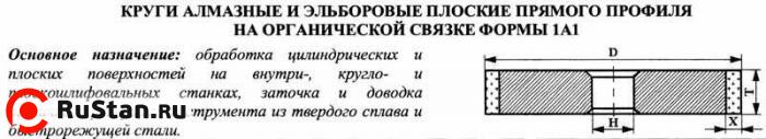 Круг алмазный 1А1(плоский прямого профиля) 200х10х3х32 АС6 100/80 100% В2-01 82,0 карат фото №1