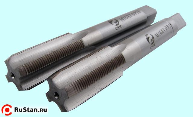 Метчик М10,0 х 0,5 м/р.Р18 к-т из 2-х шт. "CNIC" фото №1 Метчик М10,0 х 0,5 м/р.Р18 к-т из 2-х шт. "CNIC" фото №1
