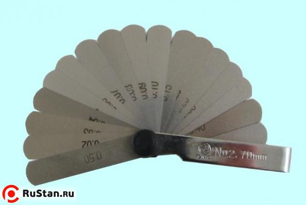 Набор щупов №2(0,02-0,5мм) кл.точн.2 L 70 "CNIC" фото №1