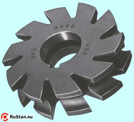 Фреза Вогнутая 50х10х22 R2,5 Р6М5 Z=12 тип2 фото №1 Фреза Вогнутая 50х10х22 R2,5 Р6М5 Z=12 тип2 фото №1