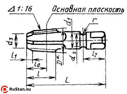 Метчик К 1 1/2"(NPT) Р6М5 конический дюймовый, м/р. (11.5 ниток/дюйм) фото №1