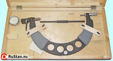 Микрометр Рычажный МРИ-400 ,300-400 мм (0,01) + ШЦ-I 0-150 мм (0,1) г.в. 1998 фото №1