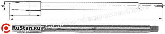 Метчик Гаечный   3/4" Р6М5 дюймовый (10 ниток/дюйм) (50х240) фото №1