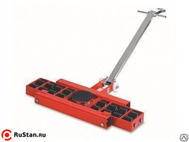 Роликовая платформа поворотная TOR X16 г/п 
16 т (с ручкой) фото №1