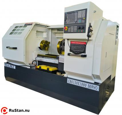 Токарный станок с ЧПУ Realrez CK 6150х1000 SERVO + VDI фото №1