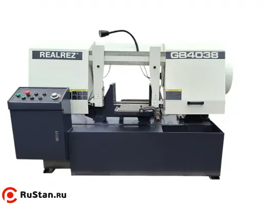 Полуавтоматический ленточнопильный станок REALREZ GB4038 фото №1 Полуавтоматический ленточнопильный станок REALREZ GB4038 фото №1