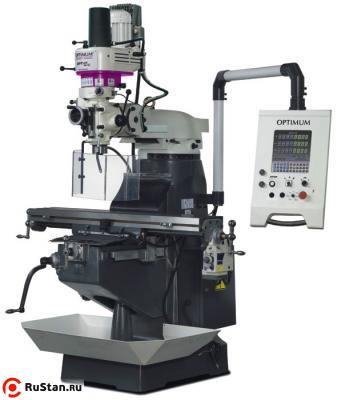 Универсально-фрезерный станок Optimum MF2 Vario DPA фото №1