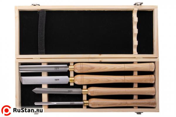 Набор токарных резцов JET, HSS 4 шт. фото №1 19500119 фото №1