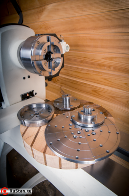 CK-4.5Z/S1 114 мм 4-х кулачковый токарный патрон по дереву в наборе фото №8 CK-4.5Z/S1 114 мм 4-х кулачковый токарный патрон по дереву в наборе фото №8