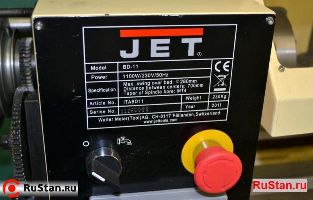 Настольный токарный станок BD-11W JET, компания "РуСтан" фото №3 JET BD-11W фото №3