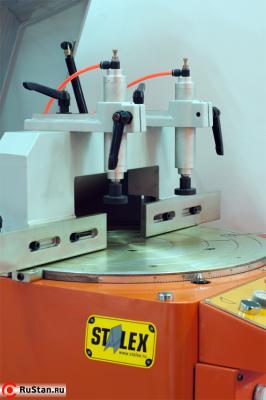 Пневматические тиски регулируются по высоте, длине и ширине заготовки  фото №5 Stalex QCS-400 фото №5
