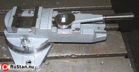 Тиски станочные эксцентриковые 53204-01/002 125мм фото №2 Тиски станочные эксцентриковые 53204-01/002 125мм фото №2