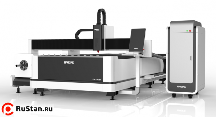 Лазерный станок для резки металла с труборезом LF3015LNR с автофокусом (Raycus 1кВт) фото №2 Лазерный станок для резки металла с труборезом LF3015LNR с автофокусом (Raycus 1кВт) фото №2