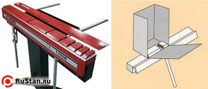 В комплекте со станком идет цельная балка для продольных гибов и прижимная балка разбитая на сегменты разного размера фото №11 METAL MASTER MAGNABEND MB 2500E фото №11