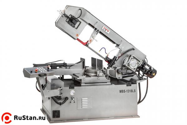 Полуавтоматический ленточнопильный станок с ЧПУ JET MBS-1318LS фото №3 MBS-1318LS фото №3