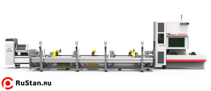 Лазерный комплекс для резки круглых и профильных труб JQLaser MN с автозагрузкой труб фото №6 JQLaser MN фото №6