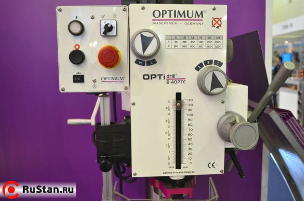 Вертикально-сверлильный станок Optimum B40PTE фото №3 Opti B40PTE фото №3