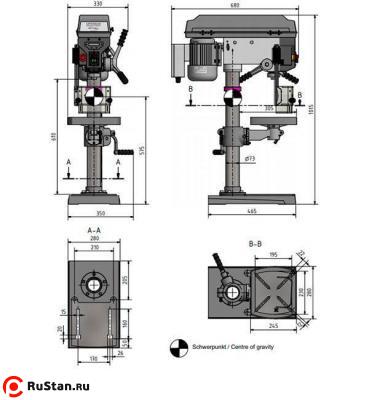 Настольнo-сверлильный станок OPTIdrill D 23PRO фото №4 OPTIdrill D 23PRO фото №4