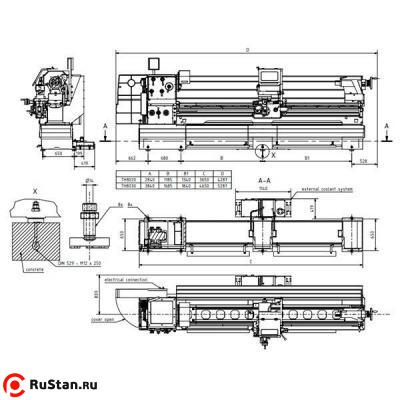 Токарно-винторезный станок OPTIturn TH 8030D фото №4 OPTIturn TH 8030D фото №4
