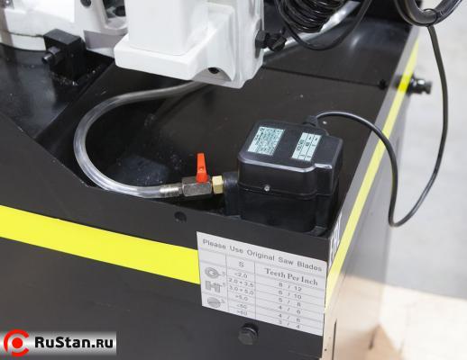 Помпа СОЖ. Таблица скорости резания и подбора шага зубьев фото №9 Stalex BS-260G фото №9