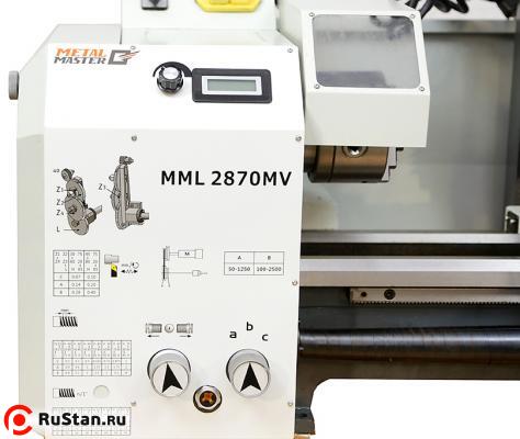 Коробка подачи для регулировки шага при нарезании резьб. фото №15 METAL MASTER MML 2870MV фото №15