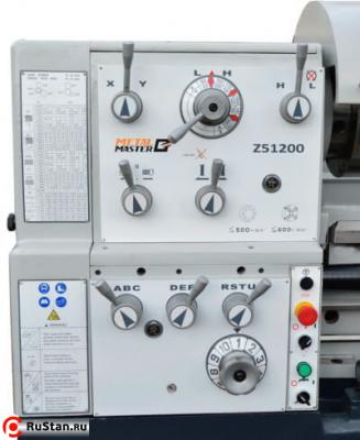 Модель позволяет раздельно регулировать обороты ходового вала и ходового винта. фото №21 METAL MASTER Z51200 DRO RFS фото №21