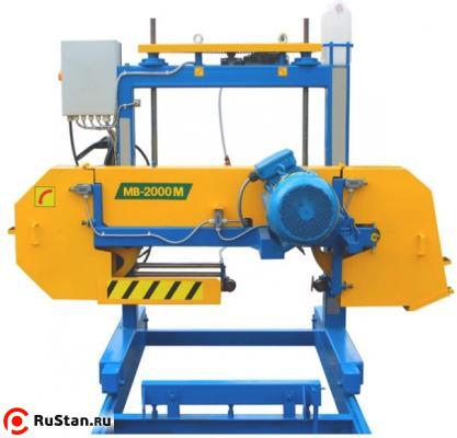 Горизонтальная ленточная пилорама МВ-2000М фото №1