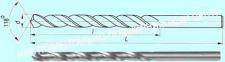 Сверло d  3,1  ц/х Р18 с вышлифованным профилем 