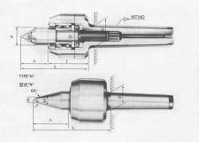 Центр Вращающийся  КМ-4 усиленный,высокоскоростной,с повыш-ой точностью 3200 об/мин биение 0,005 