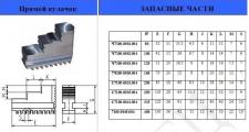 Кулачки прямые  d160 (Гродно) 