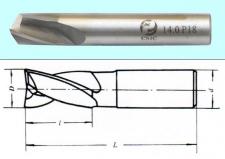 Фреза Шпоночная d 2,0х 4х48 ц/х Р18 DIN327 